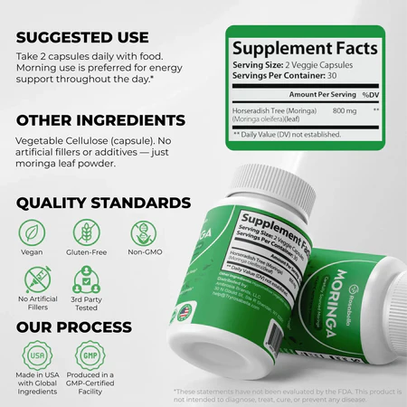 Rosabella Moringa Supplement